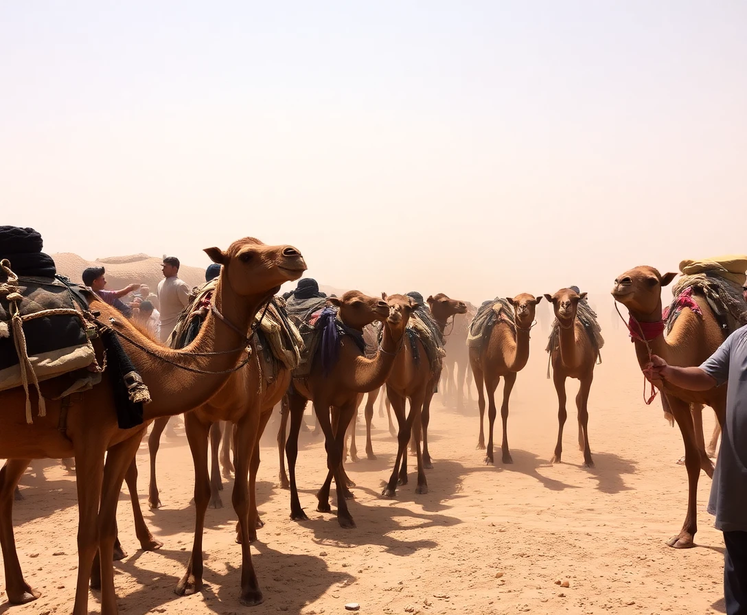 سوق الجمال في كلميم